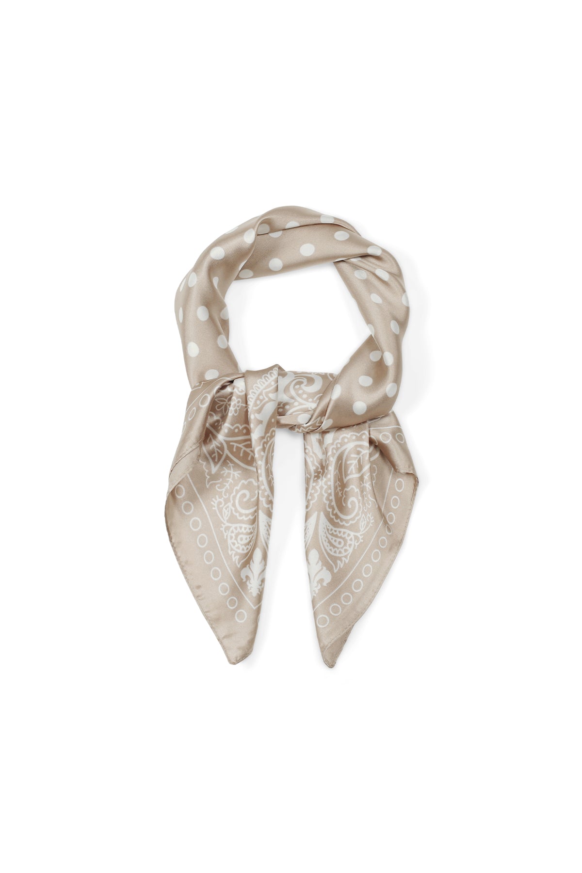 Noa scarf beige