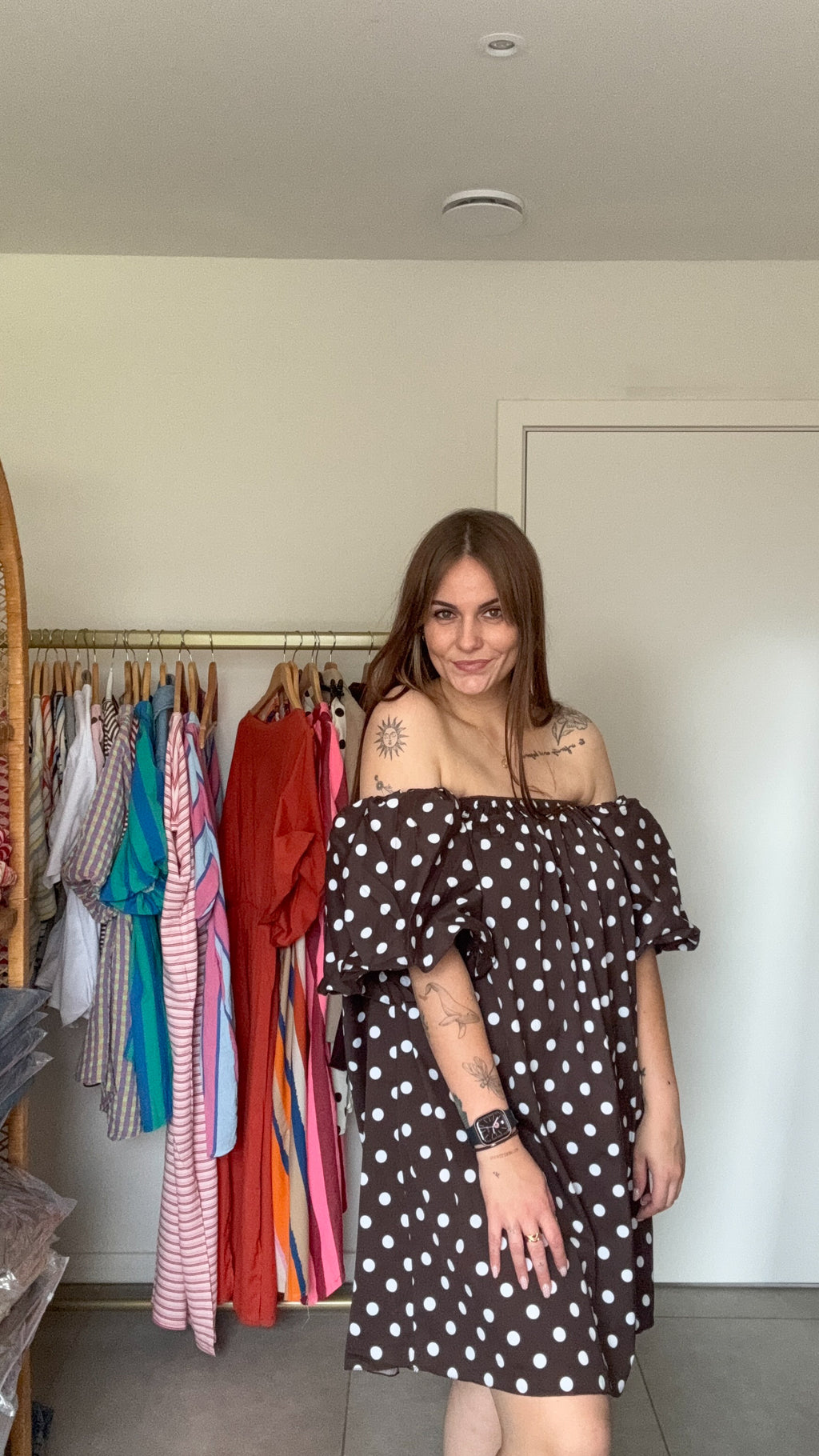 Polka dot dress