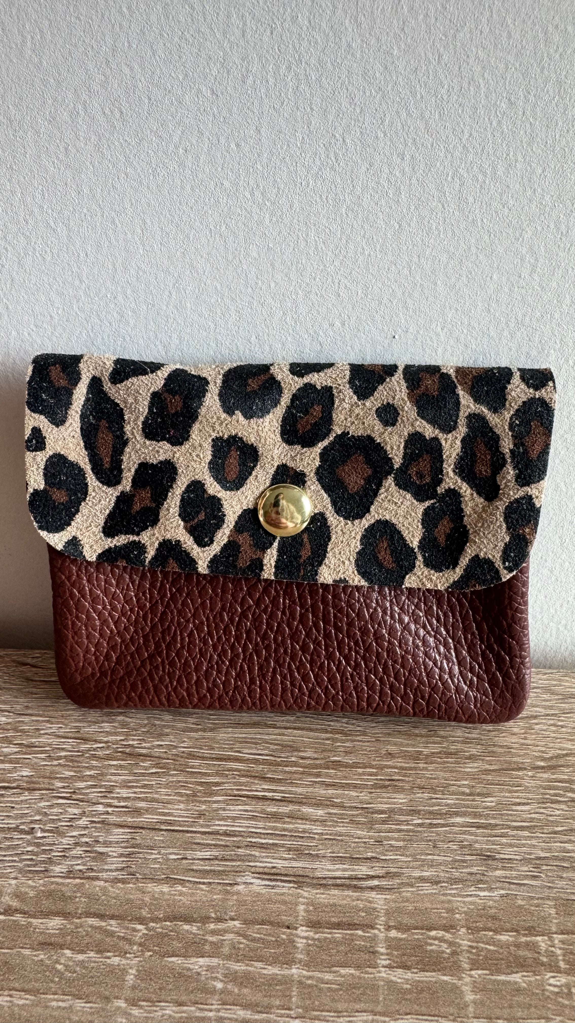 Suède Soft Wallet klein