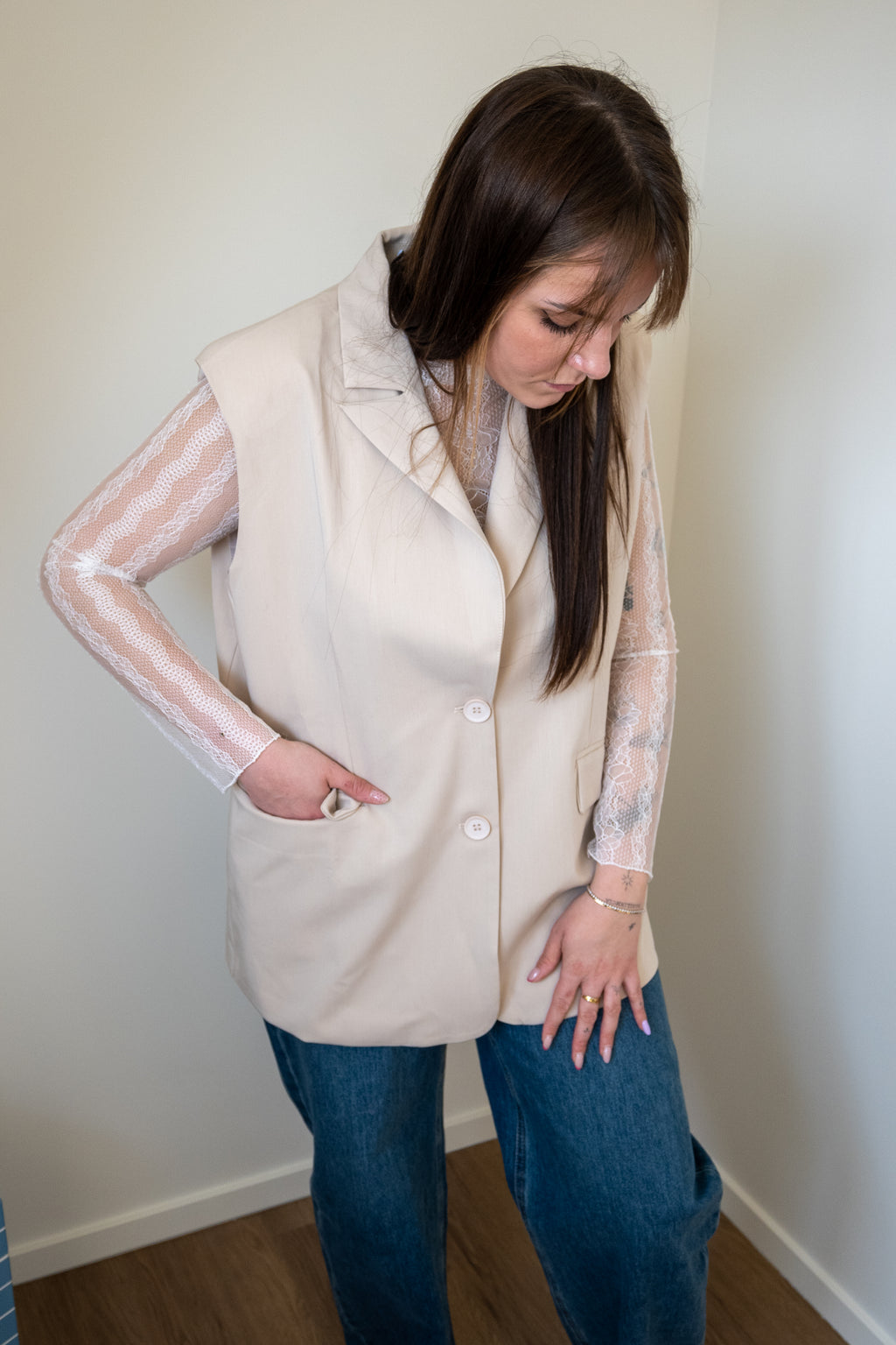 Amélie Short Sleeve Blazer