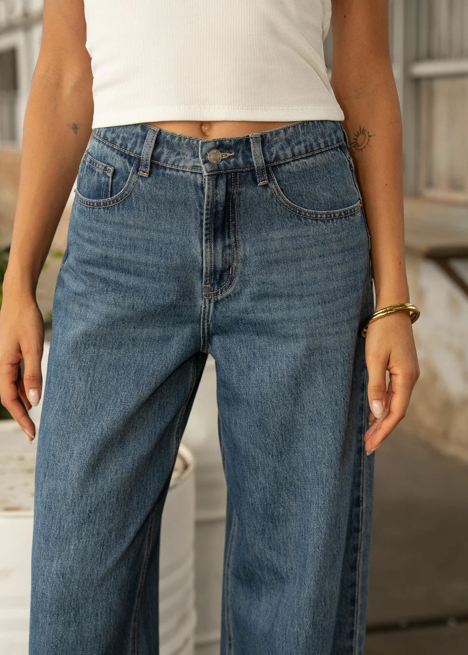 Mila Barrel Jeans