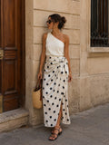 Polka dot skirt