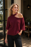 Elise trui – burgundy