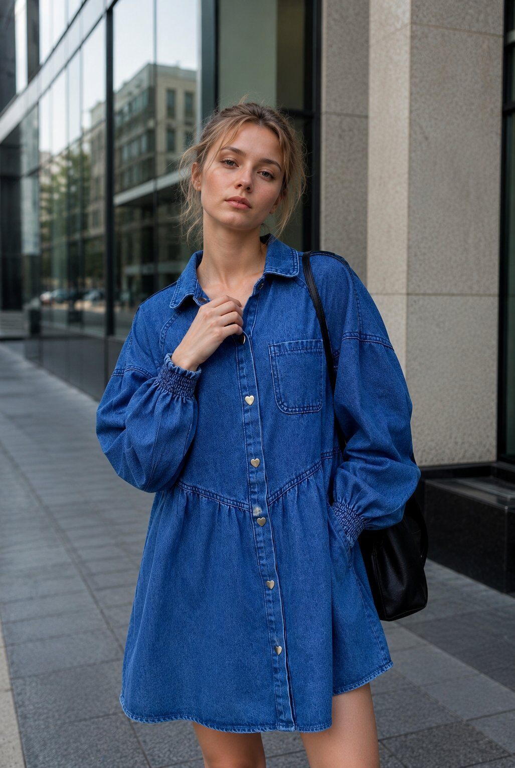 Billie denim dress
