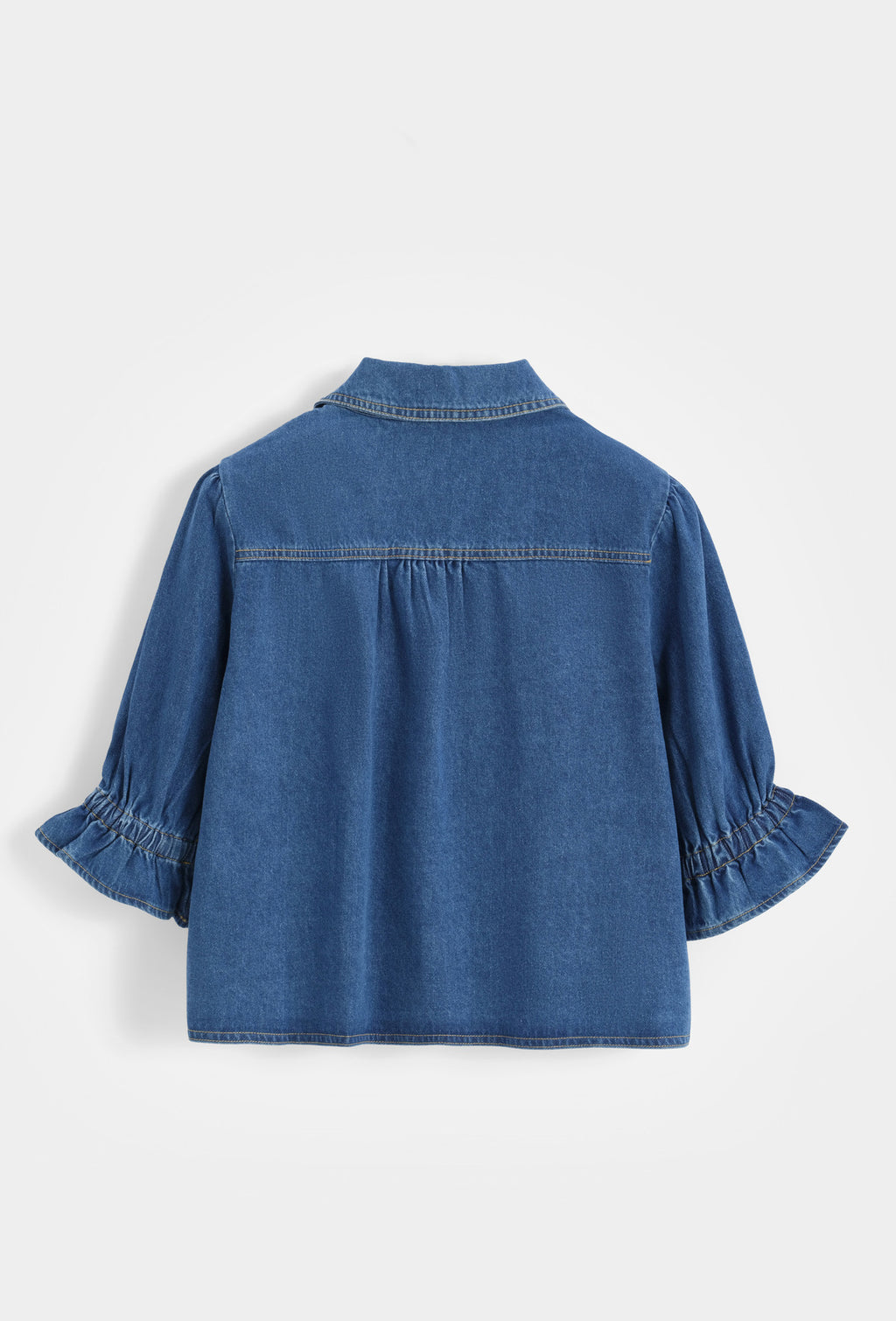Noor denim blouse