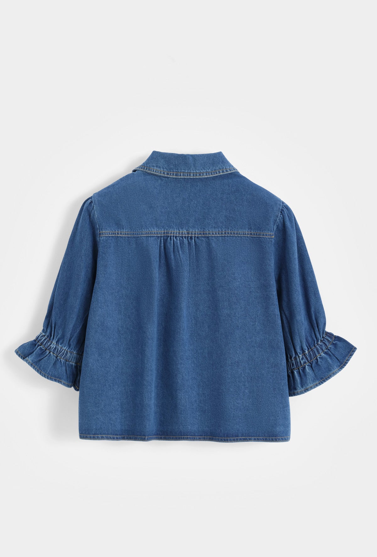Noor denim blouse